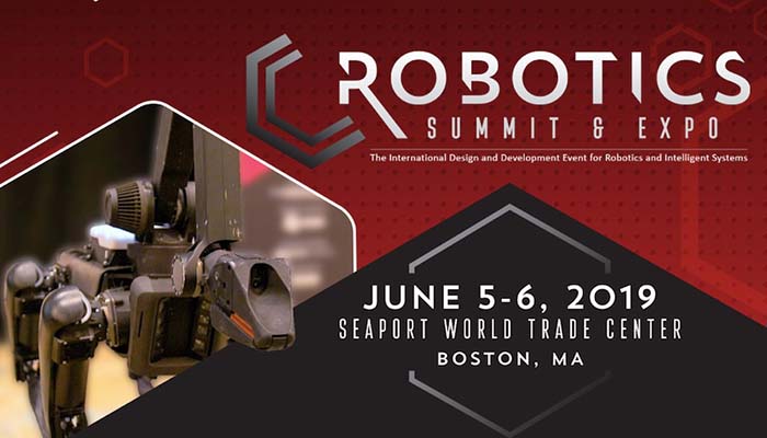 Cognitive Robotics, Intelligent Machines Take Center Stage at Robotics Summit & Expo 2019
